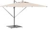 vidaXL Sonnenschirmständer Dunkelgrau Holzlook 100 x 100 x 4 cm Stahl 3407829 Bild 3