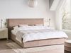 Bett mit Stauraum LAVAUR Bouclé Taupe 180 x 200 cm Bild 3
