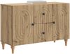 vidaXL TV-Schränk Artisan-Eiche 89 x 34,5 x 60 cm Holzwerkstoff 894204 Bild 2