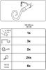 Gardinia Gardinenstangen-Set Hook 1-Lauf Ø 13-16 mm weiß 130 - 240 cm Bild 3