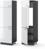 Kühlumbauschrank R-Line Weiß Hochglanz 60 cm Vicco Bild 5