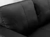Vente-unique - Ecksofa - Kunstleder - Schwarz - ACKLEY Bild 4