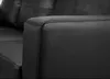 Vente-unique - Ecksofa - Kunstleder - Schwarz - ACKLEY Bild 5
