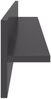 vidaXL Wandregale 4 Stk. Hochglanz-Grau 80x11,5x18 cm Holzwerkstoff 807350 Bild 5