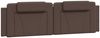 vidaXL Kopfteil-Kissen Braun 180 cm Kunstleder 374806 Bild 2