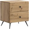 vidaXL Nachttisch 2 pcs Artisan-Eiche 43 x 34,5 x 47,5 cm 895464 Bild 3