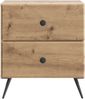vidaXL Nachttisch 2 pcs Artisan-Eiche 43 x 34,5 x 47,5 cm 895464 Bild 5