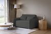 Selsey 'Duelia' Schlafsofa 2-Sitzer mit Bettkasten, Chenille hydrophob, Graphitgrau Bild 3