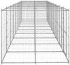 vidaXL Outdoor-Hundezwinger Verzinkter Stahl 21,78 m² 3082289 Bild 3