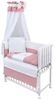 Baby-Delux Beistellbett Babybett verschiedene Designs, Stillbett 90x40 weiß höhenverstellbar, Matratze inkl. komplett Set Bild 2