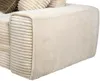 Vente-unique - CALAZO Sofa Samt Beige - B 187 cm x H 86 cm x L 307 cm Bild 5
