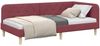 vidaXL Eckbettgestell Weinrot 90 x 200 cm Stoff 42016572 Bild 3