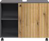 Waschbeckenunterschrank Bliss in Evoke Eiche und grau 80 cm Bild 2
