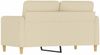 vidaXL 2-Sitzer-Sofa Creme 120 cm Stoff 359472 Bild 5