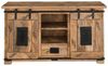 TV Kommode Florenz Vintage - 128 cm - Mangoholz Bild 2