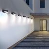 6er Set LED Wandlampe, schwarz, beweglich, B 11 cm Bild 3