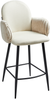 Set mit 2 Barstühlen AMITY Stoff Hellbeige Bild 4