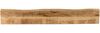 Steckboard mit Baumkante Wandregal Mango rough lackiert 100 x 20 Amanda 159472367 Bild 4