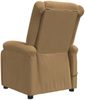 vidaXL Massagesessel Braun Samt [342418] Bild 5