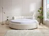 Vente-unique - ROGILA Bett Stoff Weiß - B 255 cm x H 81 cm x L 245 cm Bild 2