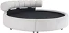Vente-unique - ROGILA Bett Stoff Weiß - B 255 cm x H 81 cm x L 245 cm Bild 3