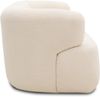 DOMO. collection Sofa 800012, 2-Sitzer, organische Form, gepolsterte Rückenlehne, Rücken in Oberstoff bezogen, 2er Couch, Polstergarnitur, 160 x 86 x 71 (BxTxH), creme Bild 4