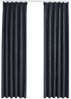 vidaXL Verdunkelungsvorhänge mit Haken 2 Stk. Anthrazit 140x175 cm 134461 Bild 2