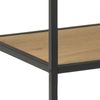 Sea Regal 6 Räume natur schwarz Wandregal Ablage Wandboard Regale Aufbewahrung Bild 5