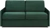 Vente-unique - CALIFE Sofa SamtStoff Grün - B 223 cm94 cm x H 85 cm x L 170 cm Bild 1