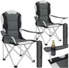 tectake Campingstuhl 2er Set Campingstuhl (2er Set, 2 St), faltbar, gepolstert Bild 5