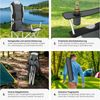 tectake Campingstuhl 2er Set Campingstuhl (2er Set, 2 St), faltbar, gepolstert Bild 3