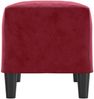 vidaXL Sitzbank Weinrot 70x35x41 cm Samt 349401 Bild 4