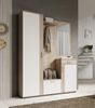 Garderoben-Set >Nessi< in Sonoma-Eiche - 145x184x29cm (BxHxT) Bild 2