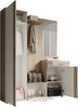Garderoben-Set >Nessi< in Sonoma-Eiche - 145x184x29cm (BxHxT) Bild 3