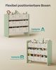 Songmics 'GKR033C10' Kinderregal, mit 9 Aufbewahrungsboxen, Vliesstoff lorbeergrün, 29,5 x 62,5 x 60 cm Bild 5