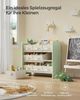 Songmics 'GKR033C10' Kinderregal, mit 9 Aufbewahrungsboxen, Vliesstoff lorbeergrün, 29,5 x 62,5 x 60 cm Bild 3