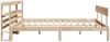 vidaXL Massivholzbett ohne Matratze 140x190 cm Kiefernholz 3305792 Bild 5