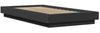 vidaXL Bettgestell Schwarz 100x200 cm Holzwerkstoff 3281204 Bild 3