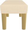 vidaXL Sitzbank Creme 70x30x30 cm Stoff 346629 Bild 4