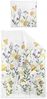 Irisette Seersucker Bettwäsche Easy 8547-40 Blumen gelb lila 135x200 Bild 2