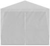 vidaXL Partyzelt 3x6 m Weiß 90336 Bild 3