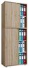 VCM Büroschrank Lona 914375 Sonoma-Eiche (Sägerau) B. 70 x H. 184 x T. 37 cm Bild 5