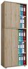 VCM Büroschrank Lona 914375 Sonoma-Eiche (Sägerau) B. 70 x H. 184 x T. 37 cm Bild 3