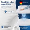 LILENO HOME Kopfkissen - gestepptes Kissen in verschiedenen Größen - Made in Germany, Füllung: 100% Polyester, Rückenschläfer, Seitenschläfer, Bauchschläfer, Spar-Set, 1er Set, Kopfkissen 80x80 cm HART mit 1.200g Füllung, allergikergeeignet Bild 4