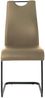 Polyurethan Metall Stuhl 42 x 98 x 56 cm Braun Schwarz Bild 3