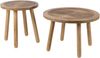 Dendron Beistelltisch braun Mangoholz 43cm x 43cm x 45cm Bild 2