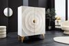 riess-ambiente Highboard GOLDEN SUNSET 120cm weiß/gold - Massivholz, 3D-Front mit Ornament (Einzelartikel, 1 St), Design Schrank mit Stauraum & Türen – ideal für Wohn- oder Esszimmer Bild 4