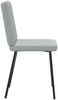 vidaXL Esszimmerstühle 6 Stk. Hellgrau Samt 3315556 Bild 5