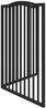 vidaXL 2-tlg. Hundetor Faltbar Schwarz 160 cm Pappelholz 352226 Bild 5