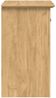 vidaXL Nachttisch BODO Honigbraun 53 x 38,5 x 67 cm Holzwerkstoff 42023478 Bild 5